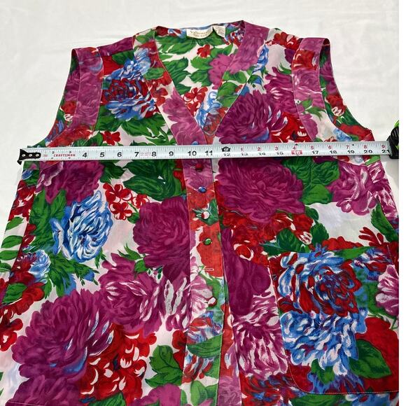 Victoria’s Secret Women’s Medium Vintage Gold Label Floral 2 Piece Set Pajamas - Picture 7 of 11